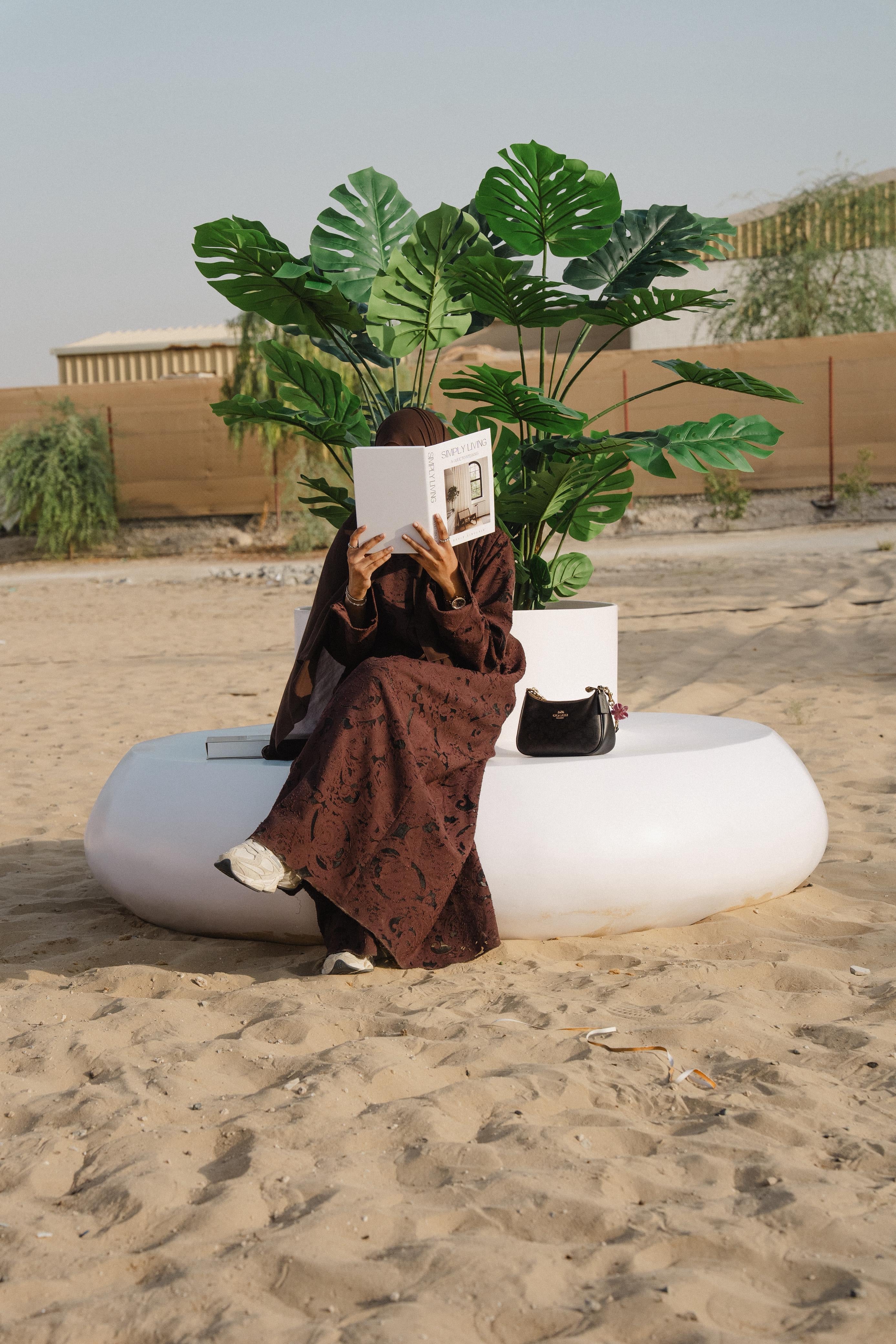 Donut Planter Seater – Fiberglass Statement Planter