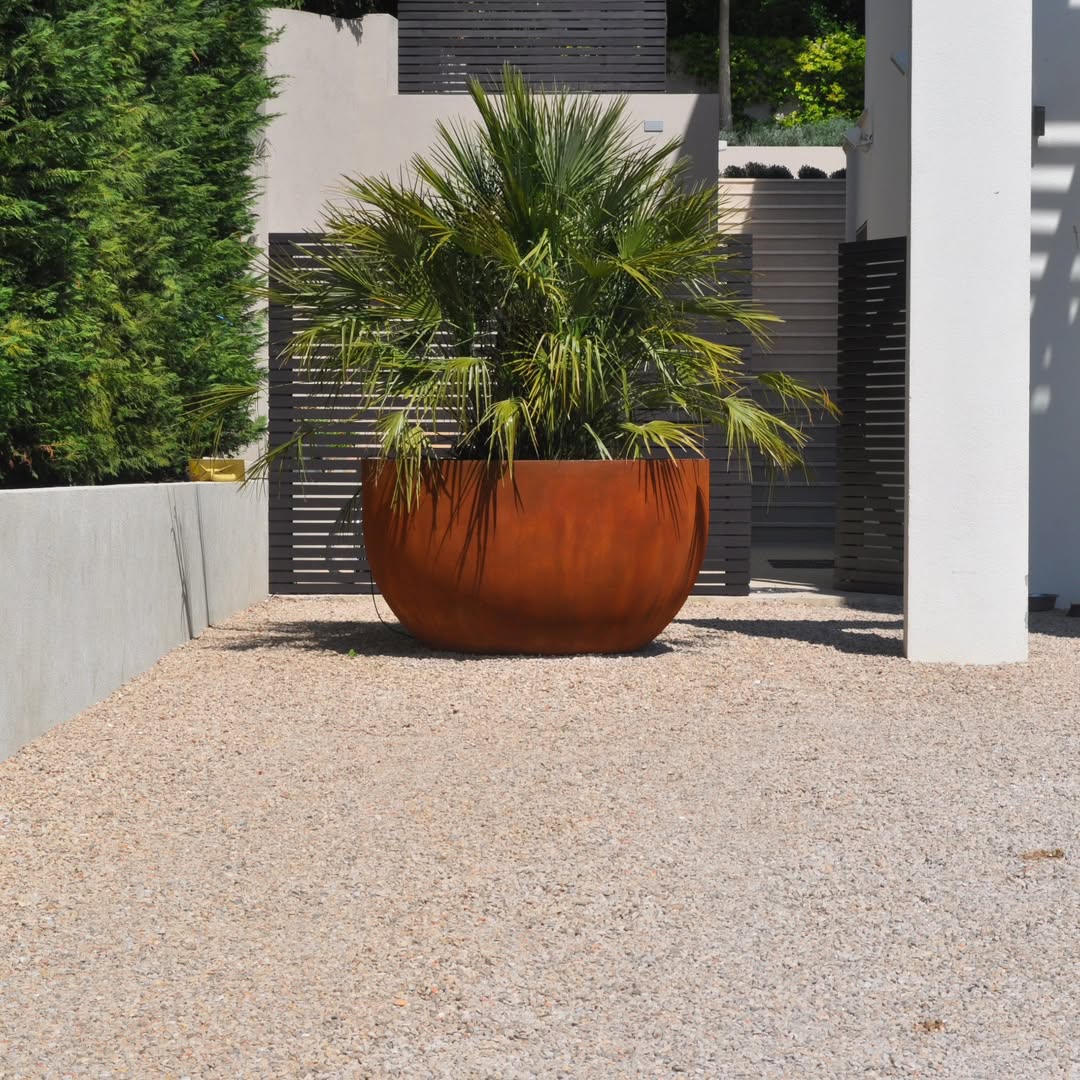 Bowl Planter – Large Outdoor Pot