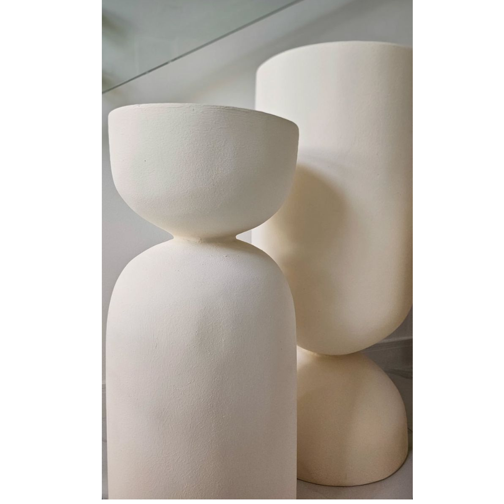 Hourglass Planter, 3 sizes, Made in UAE