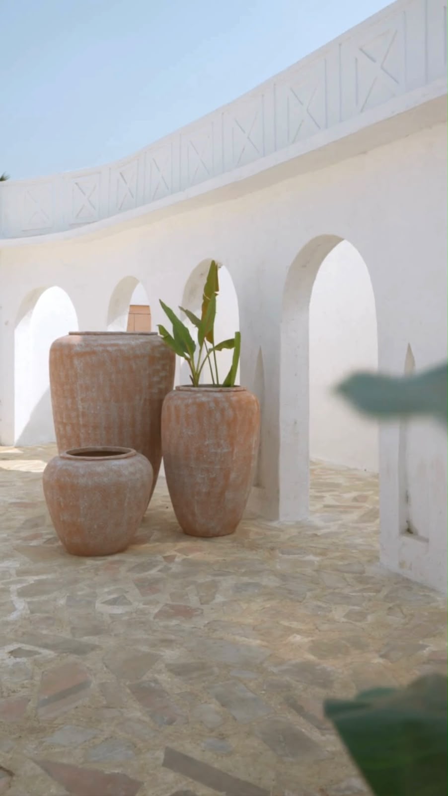 AURA - Heritage Collection, Desert Amphora Planter, 3 pc set